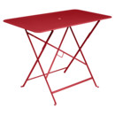 Bistro Folding Table rectangular, H 74 x W 97 x D 57 cm, Poppy