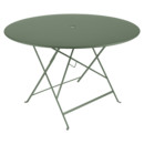 Bistro Folding Table round, H 74 x Ø 117 cm, Cactus