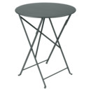 Bistro Folding Table round, H 74 x Ø 60 cm, Storm grey