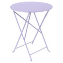 Bistro Folding Table round, H 74 x Ø 60 cm, Marshmallow