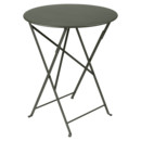 Bistro Folding Table round, H 74 x Ø 60 cm, Rosemary