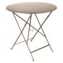 Bistro Folding Table round, H 74 x Ø 77 cm, Nutmeg