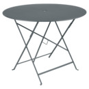 Bistro Folding Table round, H 74 x Ø 96 cm, Storm grey