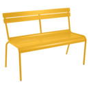 Luxembourg Bench with Backrest, Honey
