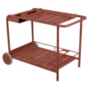 Luxembourg Bar Trolley, Red ochre