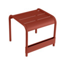 Luxembourg Low Table/Footrest, Red ochre