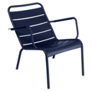 Luxembourg Low Armchair, Deep blue