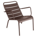 Details Fermob Luxembourg Low Armchair Luxembourg Low Armchair, Russet