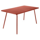 Luxembourg Garden Table, 143 x 80 cm, Red ochre