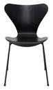 Series 7 Chair 3107 New Colours, Coloured ash, Black, Black