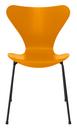 Series 7 Chair 3107, Coloured ash, Burnt Yellow, Black
