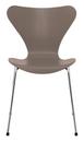 Series 7 Chair 3107 New Colours, Coloured ash, Deep clay, Chrome