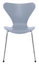 Series 7 Chair 3107, Coloured ash, Lavender Blue, Chrome