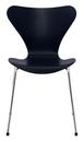Series 7 Chair 3107 New Colours, Coloured ash, Midnight blue, Chrome