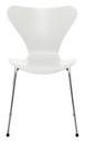 Series 7 Chair 3107 New Colours, Coloured ash, White, Chrome