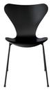 Series 7 Chair 3107, Lacquer, Black, Black