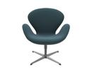 Swan Chair, Special height 48 cm, Divina Melange, Divina Melange 771 - Blue & black