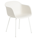 Details Muuto Fiber Armchair Tube Fiber Armchair Tube, Natural white