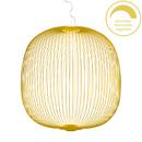 Spokes, Ø70 cm, Golden yellow, Dimmable