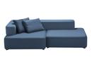 Alphabet Sofa, Left armrest, Christianshavn 1151 - Light blue uni