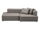 Alphabet Sofa, Right armrest, Christianshavn 1120 - Light Beige