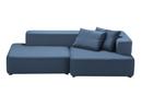 Alphabet Sofa, Right armrest, Christianshavn 1151 - Light blue uni