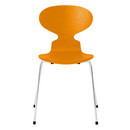 Ant Chair 3101 New Colours, Coloured ash, Burnt yellow, Chrome