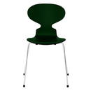 Ant Chair 3101 New Colours, Lacquer, Evergreen, Chrome