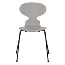 Ant Chair 3101 New Colours, Lacquer, Nine grey, Black