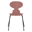 Ant Chair 3101 New Colours, Lacquer, Wild rose, Black