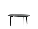 Join Coffee Table, FH21 - Oval 76 x 47 cm, Black varnished oak