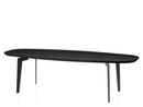 Join Coffee Table, FH61 - Oval 130 x 50 cm, Black varnished oak