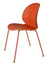 N02 Chair, Dark orange, Monochrome