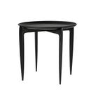 Objects Tray Table, Black, Ø 45 cm