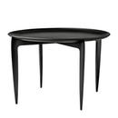 Objects Tray Table, Black, Ø 60 cm