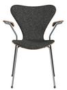 Series 7 3107/3201 Anniversary Edition, Fabric Vanir granite brown, With armrests
