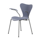 Series 7 Armchair 3207 Chair New Colours, Coloured ash, Lavender blue, Silver grey