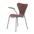 Series 7 Armchair 3207 Chair New Colours, Lacquer, Wild rose, Silver grey