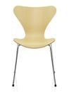 Series 7 Chair 3107, 46 cm, Clear varnished wood, Natural beech