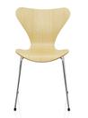 Series 7 Chair 3107, 46 cm, Clear varnished wood, Natural ash
