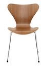 Series 7 Chair 3107, 46 cm, Clear varnished wood, Natural elm
