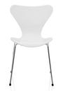 Details Fritz Hansen Series 7 Chair 3107 Special height 43 cm Series 7 Chair 3107 Special height 43 cm, Special height 43 cm, Lacquer, White