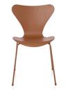 Series 7 Chair 3107 - Monochrome, Coloured ash, Chevalier orange