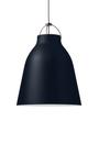 Caravaggio Matt Pendant Lamp, P3 (Ø 40 cm), Dark Ultramarine