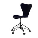 Series 7 Swivel Chair 3117 / 3217 New Colours, Without armrests, Coloured ash, Midnight blue, Black