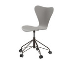 Series 7 Swivel Chair 3117 / 3217 New Colours, With armrests, Coloured ash, Nine grey, Brown bronze