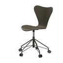 Series 7 Swivel Chair 3117 / 3217 New Colours, With armrests, Coloured ash, Olive green, Warm graphite