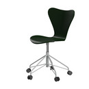 Series 7 Swivel Chair 3117 / 3217 New Colours, Without armrests, Lacquer, Evergreen, Nine grey