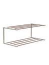 Nova Shoe Rack, W 61,9 x W 30 cm , Polished copper / matt white