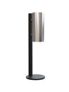 Nova Table Disinfectant Dispenser, Black matt, Brushed stainless steel